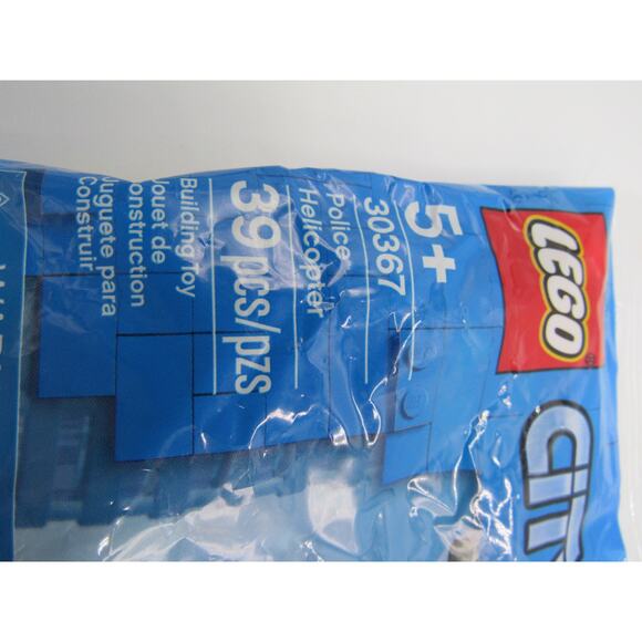 NEW Sealed LEGO City Police Helicopter 39 Pieces Set #30367 Polybag 2020 Retired - Picture 10 of 12